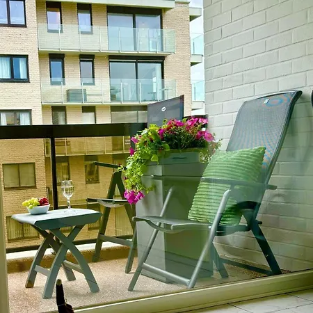 Sia - Lichtrijke Met Balkon Met Zijzeezicht In Hartje De Panne